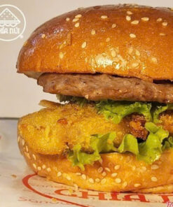 Burger bò gà
